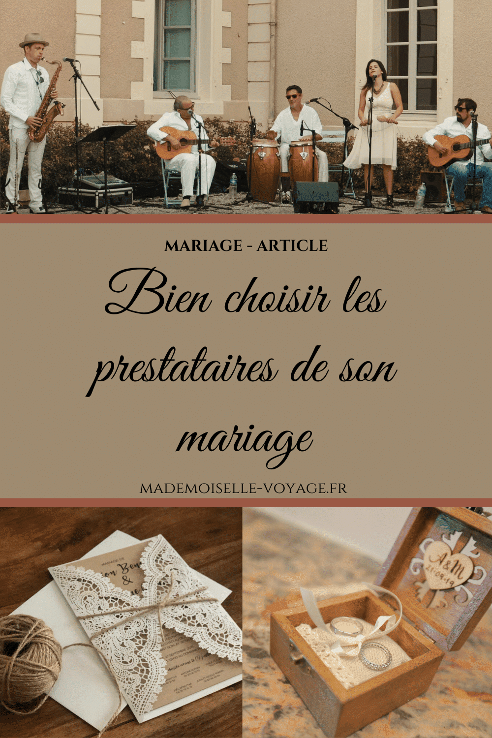 Mariage | conseil | prestataire | mademoiselle-voyage