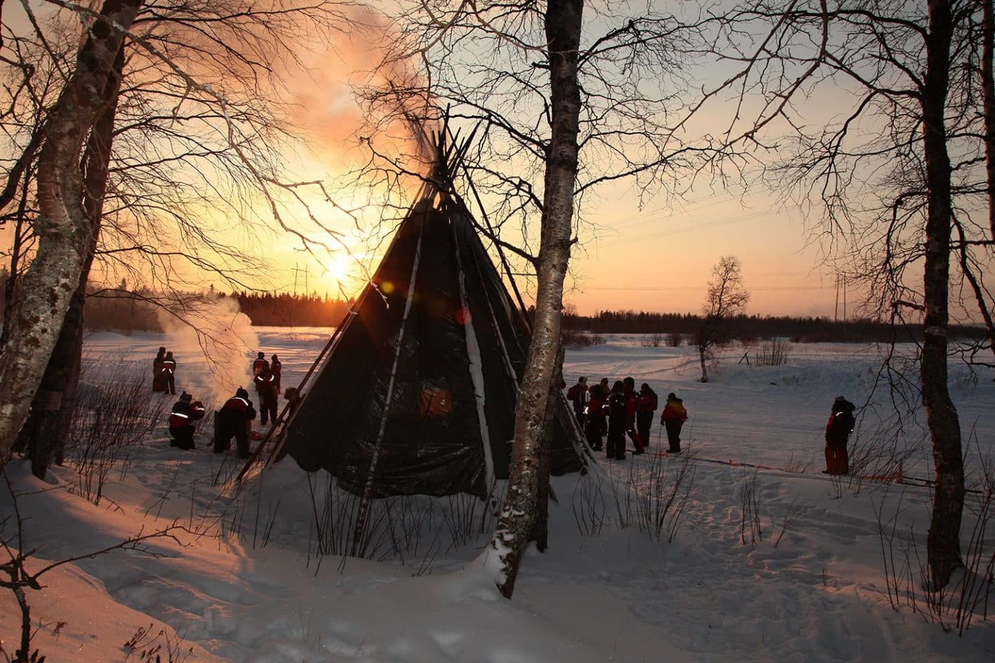 The sauna and the Kota | Two must-see institutions in Lapland