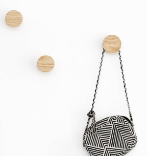 Patère bois clair Etsy