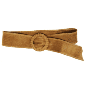 ceinture nubuck camel