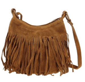 sac sceau franges camel