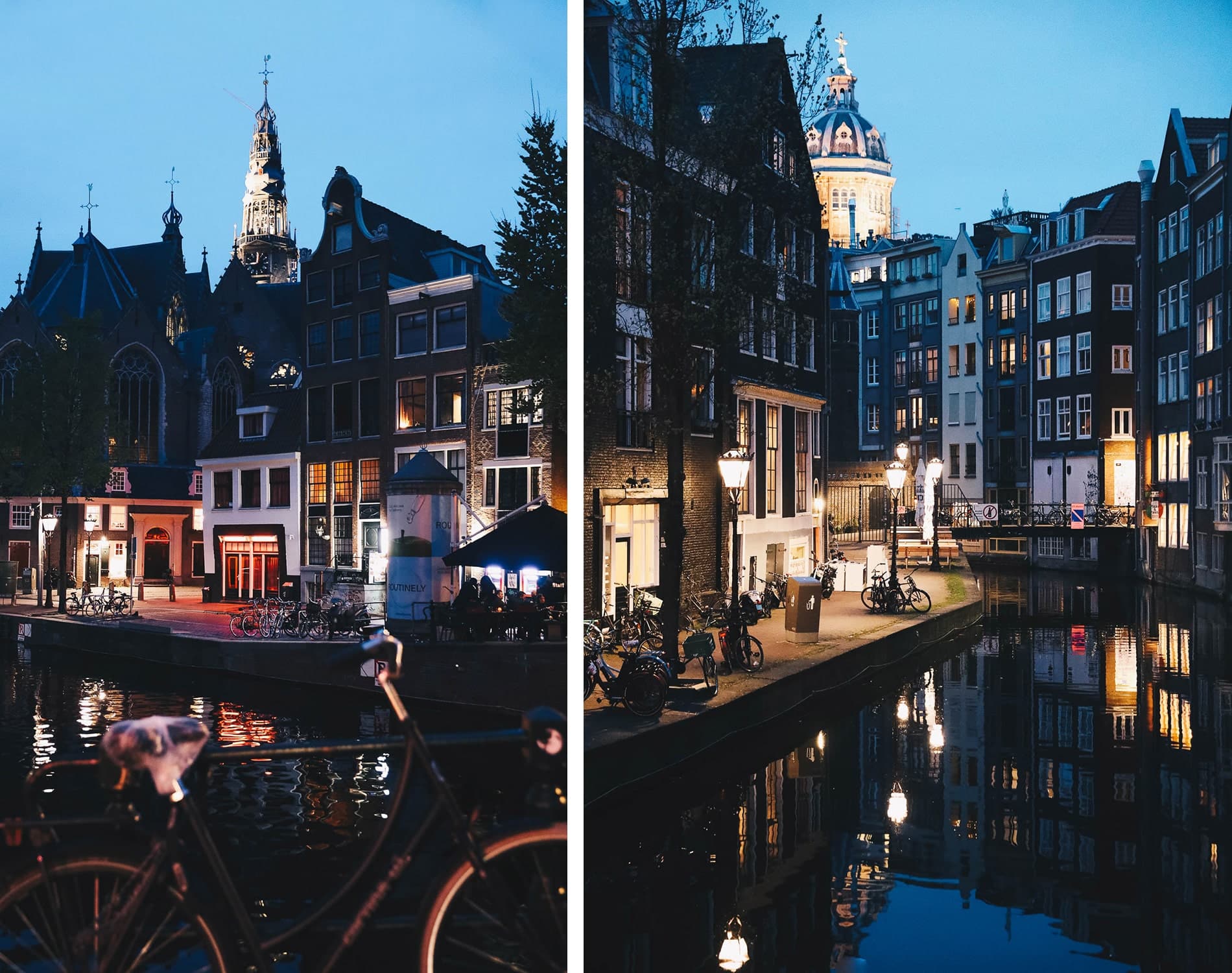 Un appartement à la décoration bohème et vue sur le canal à Amsterdam