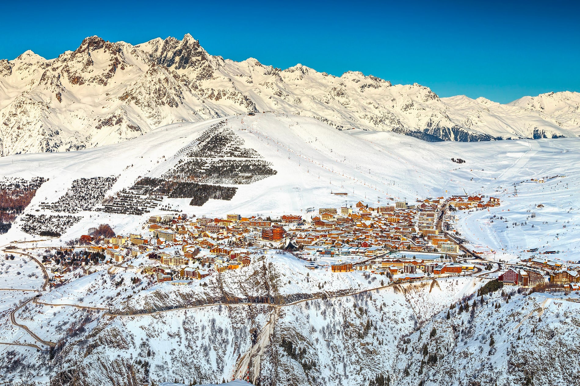 Alpe d'Huez ski resort